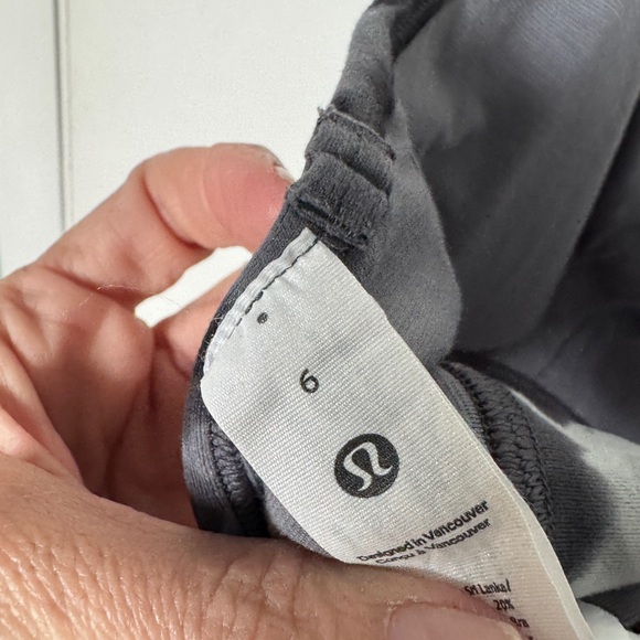 Lululemon Flow Y Bra Nulu Infinity Dye Starlight Asphalt Grey Anchor Black - Picture 6 of 7